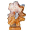 Teak Burn Starlin Sculpture, 20"