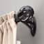 Lilly 5/8" Black Cage Fast Fit Decorative Curtain Rod, 66-120"