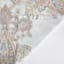 Coral Paisley Damask Light Filtering Grommet Curtain Panel, 84"