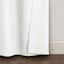 2-Pack Denver White Blackout Grommet Curtain Panels, 63"