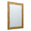 Hammered Gold Framed Rectangle Wall Mirror, 22x28