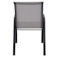 Stackable Grey Sling Patio Chair