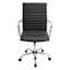 Master Contemporary Adjustable Office Chair, Black