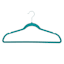 50-Pack Velvet Suit Hangers, Turkish Blue