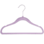 10-Piece Kids Velvet Hanger, Purple