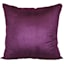 Purple Heavy Suede Throw Pillow, 24"
