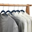 50-Pack Velvet Suit Hangers, Dark Blue