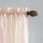 Erica Whisper Crushed Rod Pocket Sheer Voile Curtain Panel, 84"