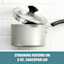 Farberware 15-Piece Cookstart Diamondmax Non-Stick Cookware Set, Silver