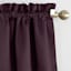 Madison Plum Pole Top Room Darkening Curtain Panel, 84"