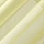 Lyra Yellow Sheer Rod Pocket Curtain Panel, 84"