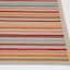 (E309) Scope Multicolor Striped Woven Indoor & Outdoor Area Rug, 8x10