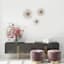 3-Piece Gold Urchin Wall Art Set, 6"/8"/10"