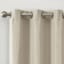2-Pack Beige Blackout Grommet Curtain Panels, 84"