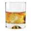Set of 4 Clear Ripple Glass Double Old Fashioned Glasses, 11.5oz