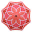 Coral Lotus Outdoor Crank & Tilt Steel Umbrella, 7.5'