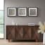 Found & Fable Glass Framed Embroidered Wall Art, 19"
