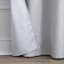 Light Grey Textured Blackout Grommet Curtain Panel, 63"