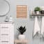 Bathroom Rules Wooden Wall Sign, 16x20