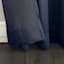 Talita Navy Room Darkening Grommet Curtain Panel, 63"