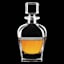 Whiskey Glass Decanter & Glass Stopper, 24oz