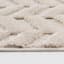Waterford Ivory Chevron Tufted Accent Rug, 3x5