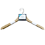 5-Piece Shirt Hanger, Natural Wood