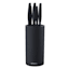 9-Piece Black Handle Knife Block Set