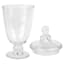 Clear Glass Apothecary Jar, 10.5"
