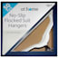 50-Pack Velvet Suit Hangers, Pearl White