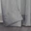 Charcoal Crushed Sheer Voile Rod Pocket Curtain Panel, 84"