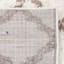(C162) Windsor White Quatrefoil Shag Area Rug, 5x7