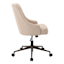 Providence Tufted Cream Adjustable Office Chair