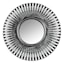 5-Piece Metallic Framed Round Wall Mirror Set, 10"