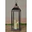 LED Bronze Plastic Lantern, 28"