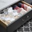 34-Compartment White Drawer Organizer