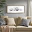 Crosby St. Glass Framed Swirling Element Wall Art, 41x17