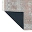 (B692) Grace Mitchell Claire Blush Medallion Area Rug, 5x7