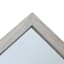 White Wood Frame Leaner Mirror, 24x58