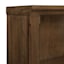 Catania 4-Tier Brown Wood & Wood Veneer Bookshelf