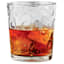 4-Piece Circle Embossed Double Old Fashioned Glass Set, 12.5oz