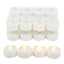 24-Pack White LED Tealight Candles with 6 Hour Timer