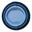 3-Piece Stainless Steel Mixing Bowls with Lids & Non-Skid Base, Blue