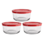 Anchor Hocking 6-Piece Snug Fit 2-Cup Food Storage Set