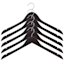 5-Piece Wood Shirt Hangers, Espresso