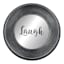 3-Piece Live, Love, Laugh Silver Wall Mirror Set, 10"