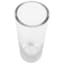 Clear Glass Cylinder Vase, 10"