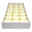 21-Pack Ivory Unscented Votive Candles