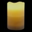 4X6 Led Wax Candle With 6 Hour Timer Grey Ombre