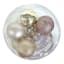 50-Count Vintage Pastel Mix Shatterproof Ornaments